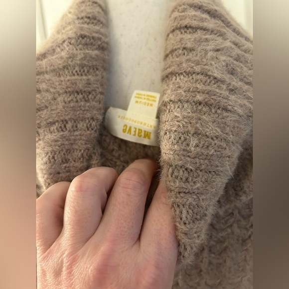 Anthropologie Oversized Chunky Turtleneck Swearer - Picture 8 of 11